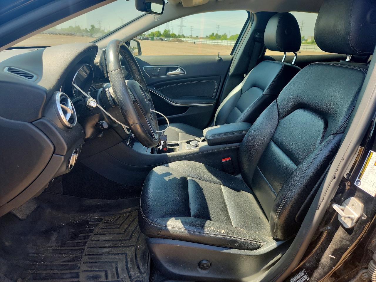 2015 Mercedes-benz Gla 250 4matic Черный vin: WDCTG4GB1FJ082180