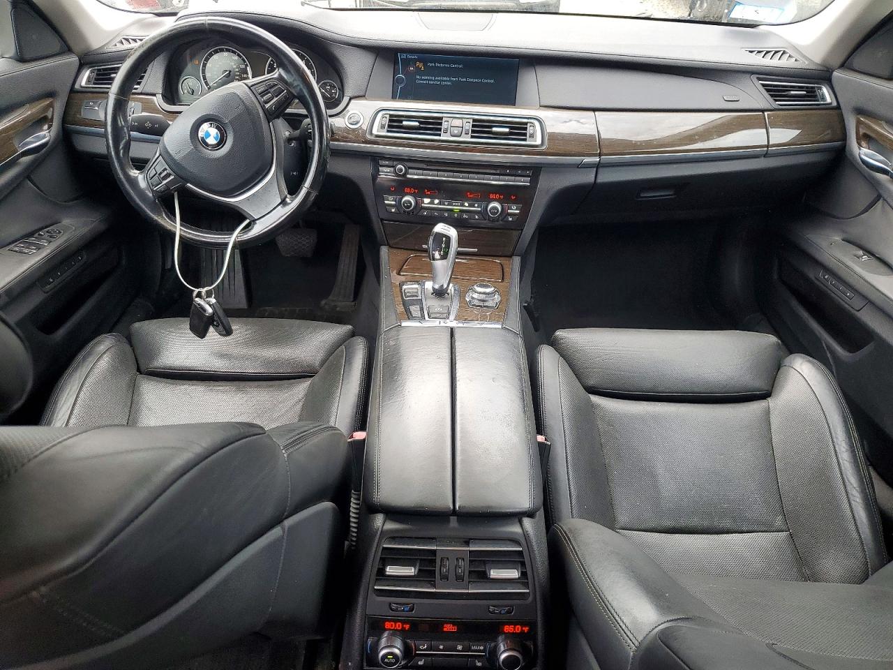 2012 Bmw 750 Xi Gray vin: WBAKC6C56CC396185