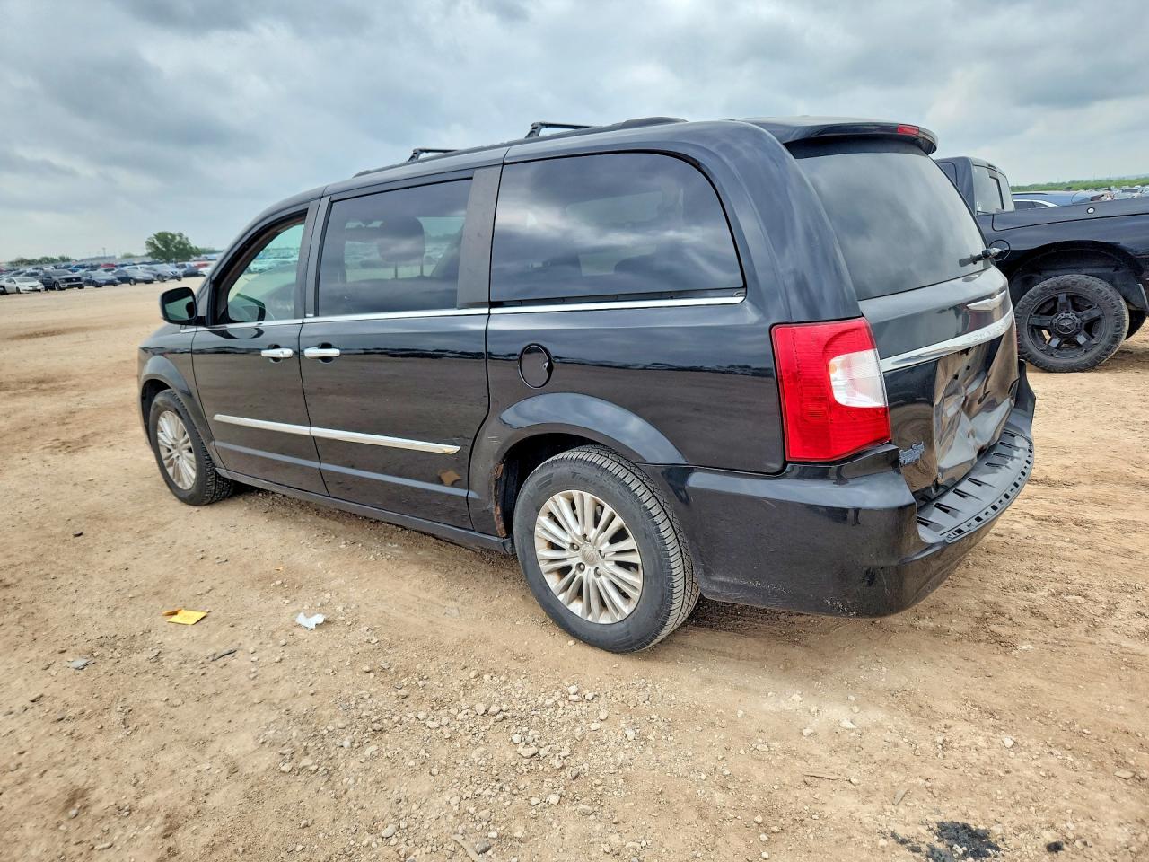 2013 Chrysler Town & Country Touring L Black vin: 2C4RC1CG6DR806014