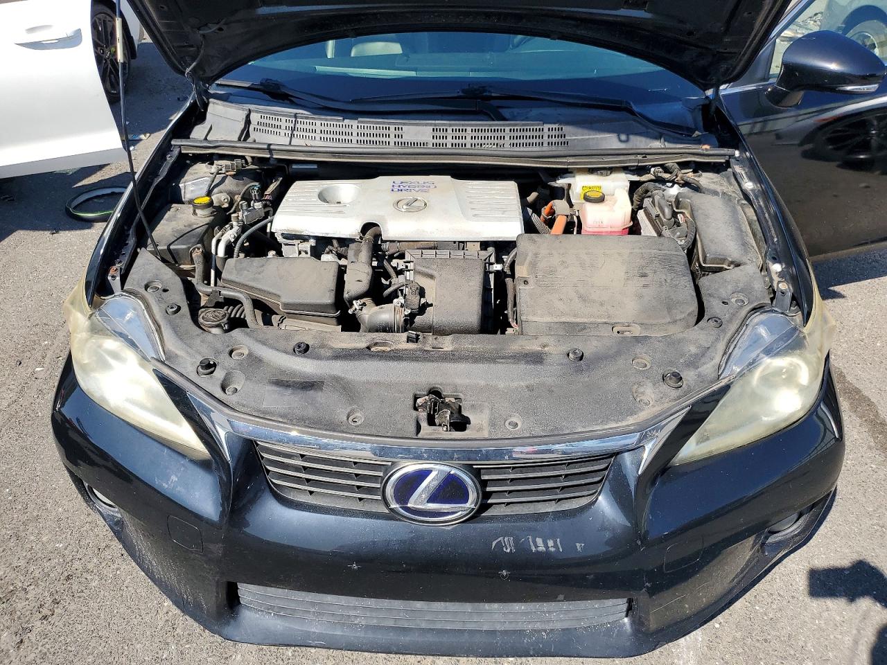 2012 Lexus Ct 200 Black vin: JTHKD5BHXC2067032