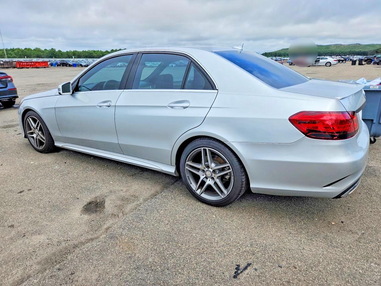 2014 Mercedes-benz E 350 4matic Silver vin: WDDHF8JB9EB071599