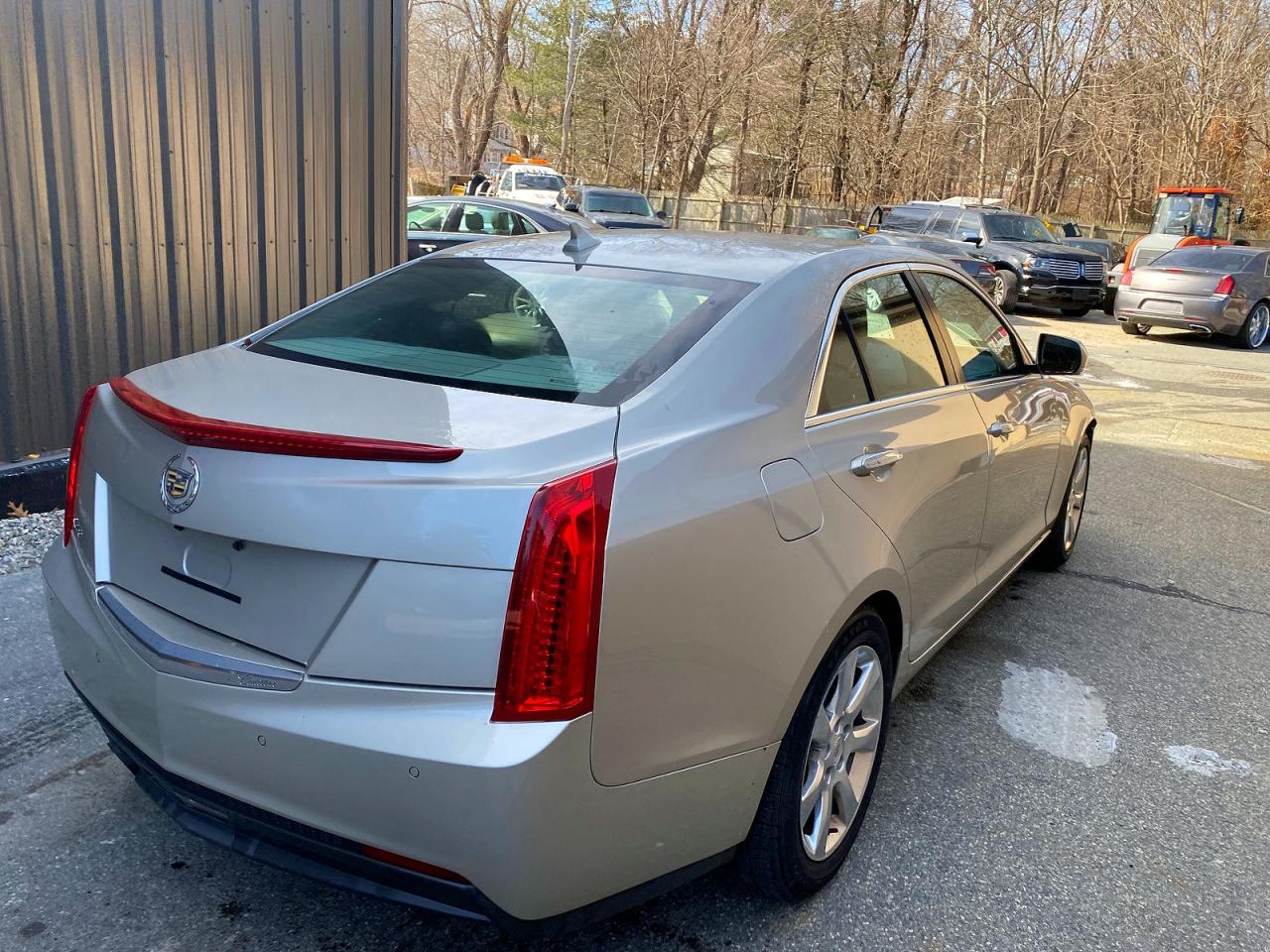 2013 Cadillac Ats Luxury Gray vin: 1G6AB5RA1D0170612