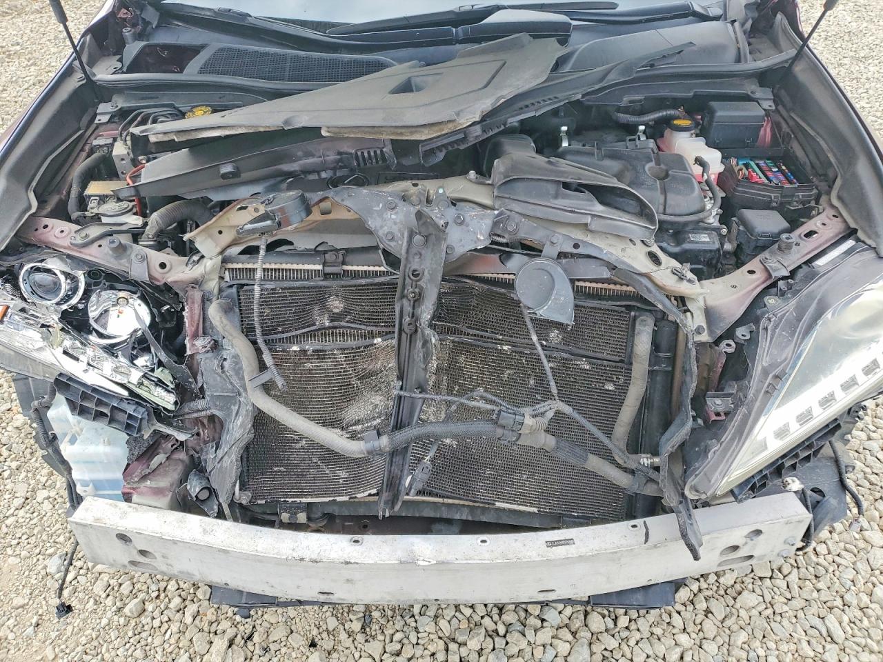 2013 Lexus Rx 450h Burgundy vin: JTJBC1BA4D2053688