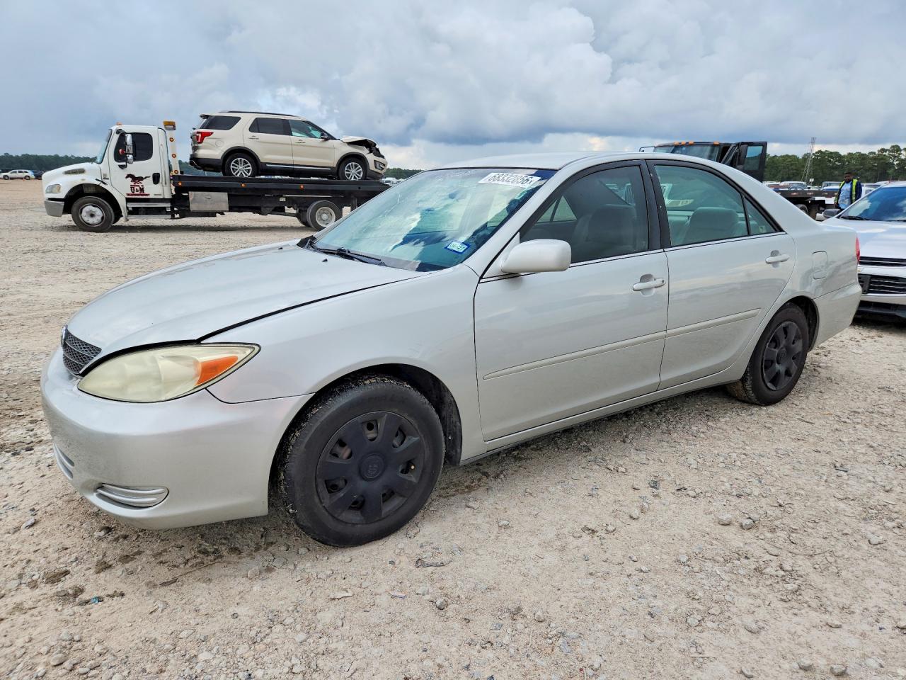 2002 Toyota Camry Le Silver vin: 4T1BE32K62U089428