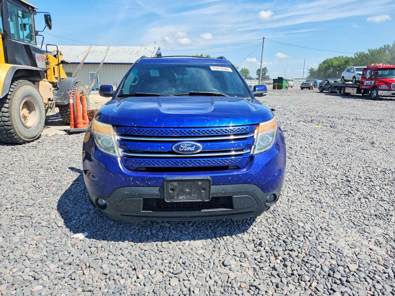 2013 Ford Explorer Limited Blue vin: 1FM5K7F98DGB82781