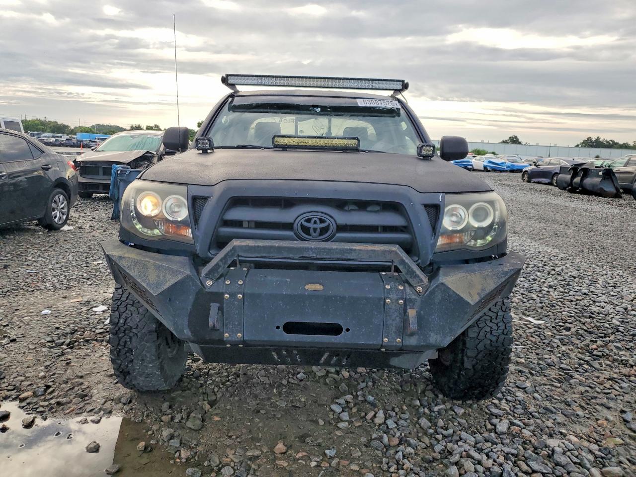 2005 Toyota Tacoma V6 Black vin: 5TEUU42N65Z080594