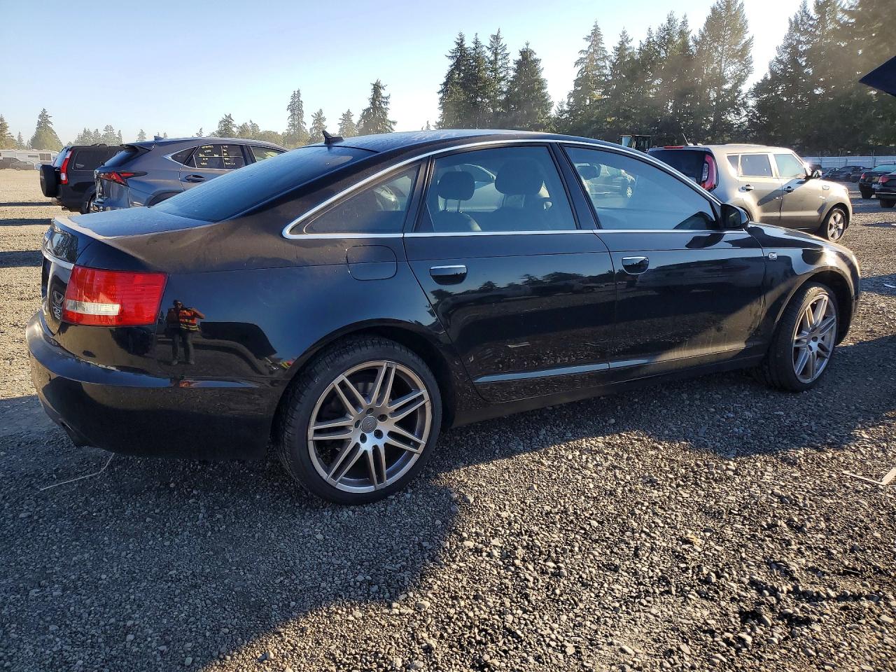2008 Audi A6 3.2 Quattro Black vin: WAUDH74FX8N010581