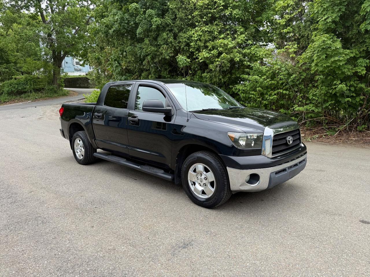 2007 Toyota Tundra Crewmax Sr5 Black vin: 5TBDV54137S459168
