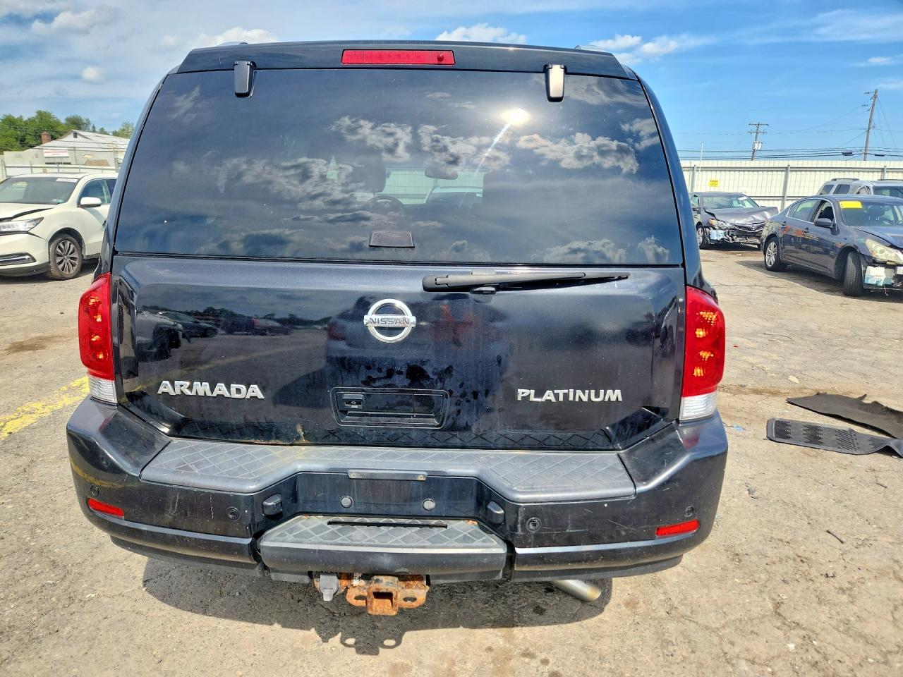 2010 Nissan Armada Platinum Черный vin: 5N1AA0NE5AN609915