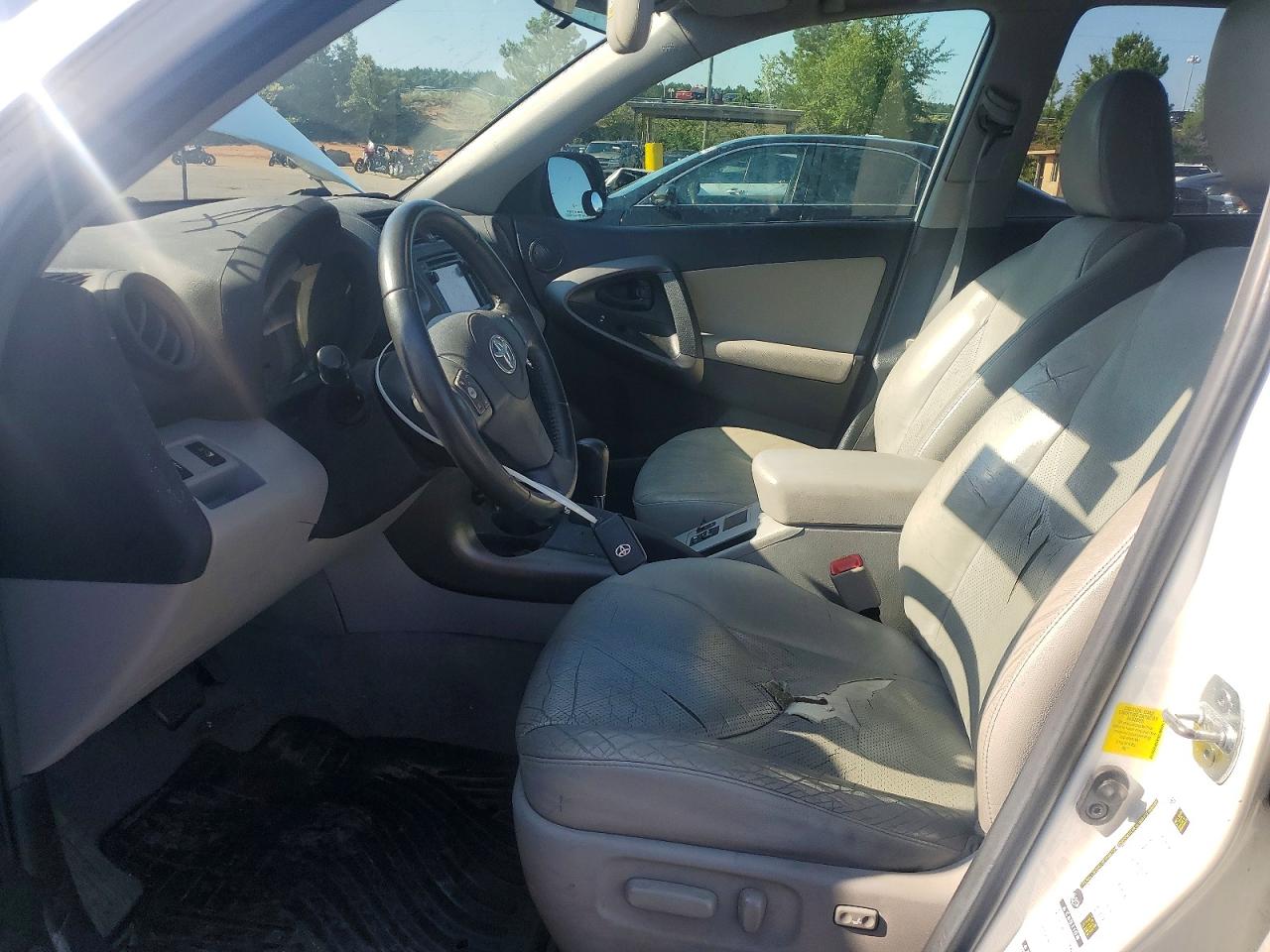 2012 Toyota Rav4 Limited White vin: 2T3DK4DVXCW090170