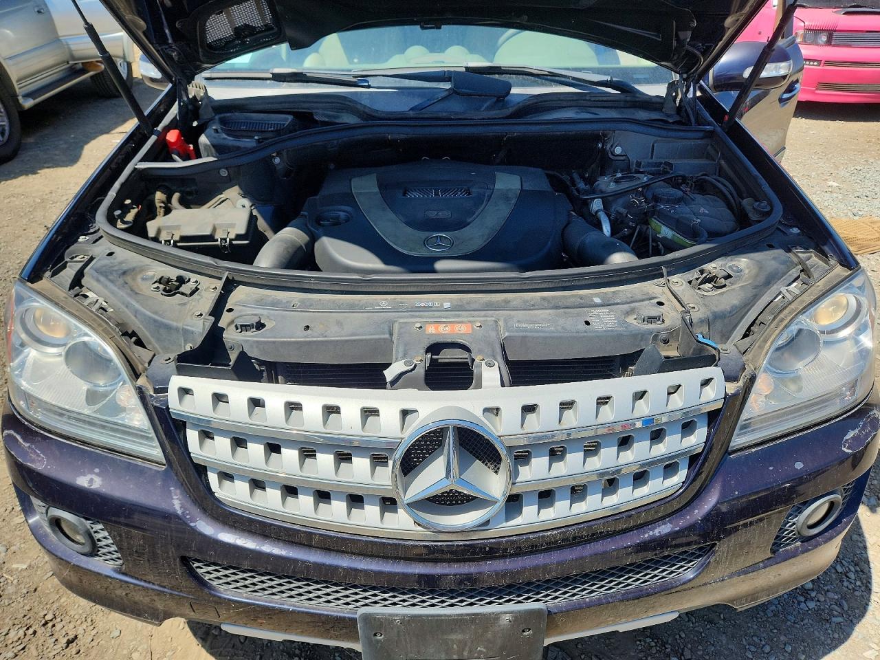 2008 Mercedes-benz Ml 350 Blue vin: 4JGBB86E58A438177
