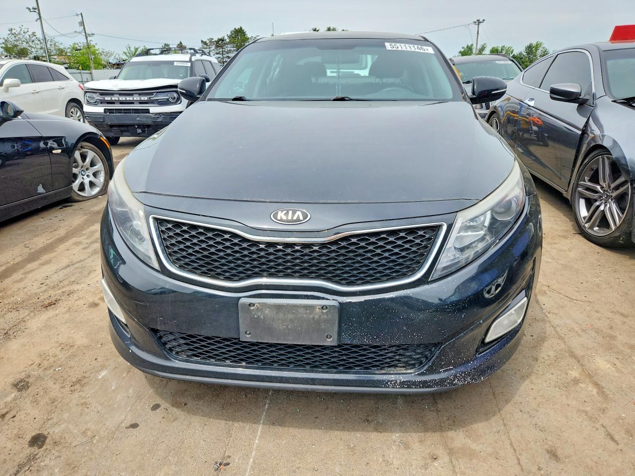 2015 Kia Optima Lx Черный vin: 5XXGM4A78FG428847