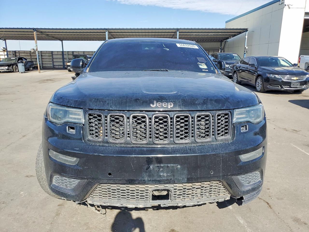 2018 Jeep Grand Cherokee Overland Черный vin: 1C4RJFCT0JC350676