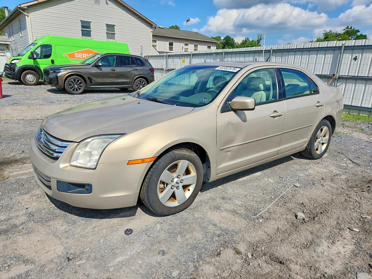 2007 Ford Fusion Se Beige vin: 3FAHP07167R208140