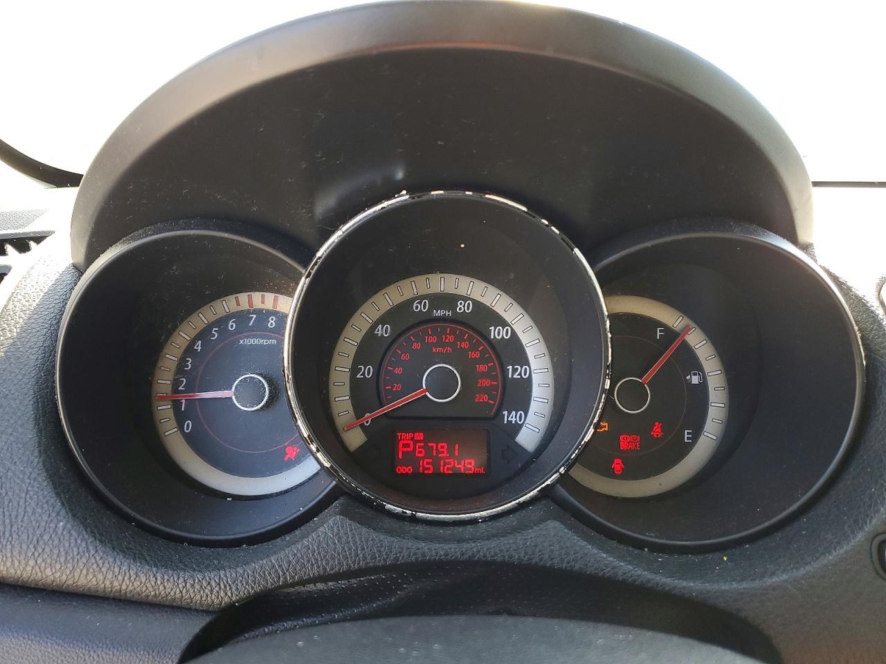 2013 Kia Forte Ex Gray vin: KNAFU5A23D5656050