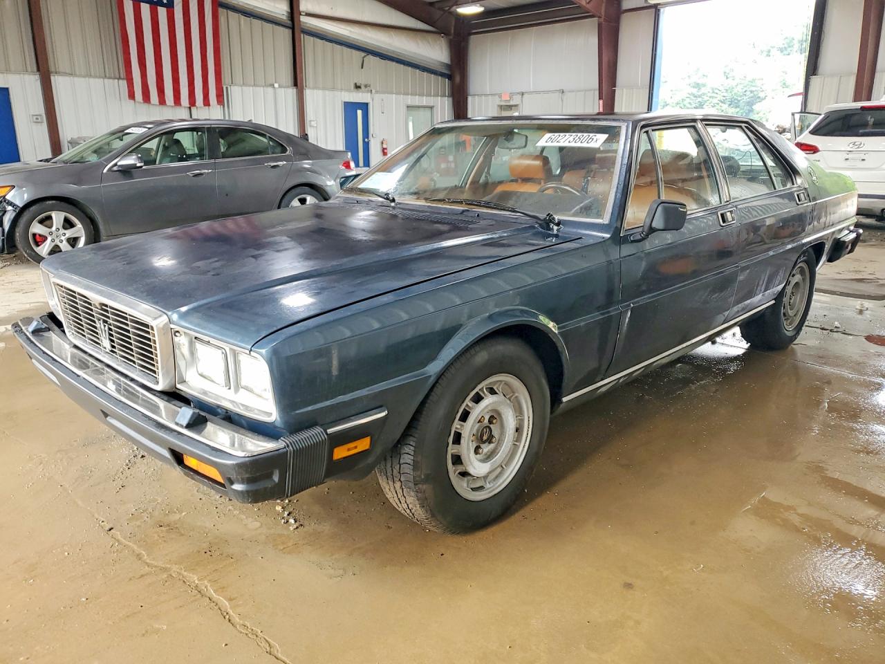 1984 Maserati Quattroporte Blue vin: ZAMBC110XEA305054