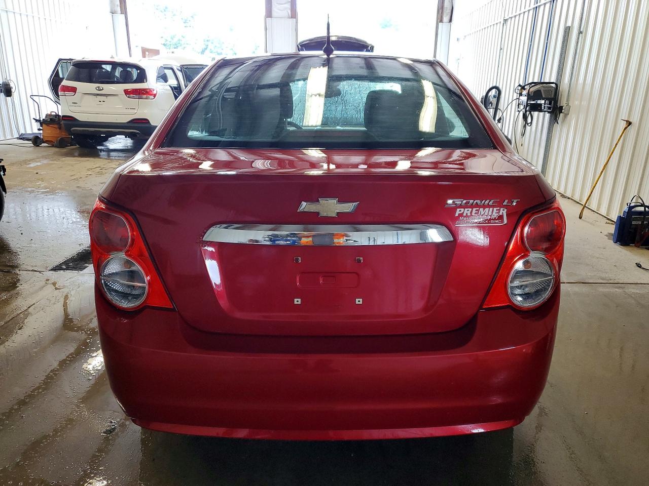 2012 Chevrolet Sonic Lt Red vin: 1G1JC5SH4C4209968