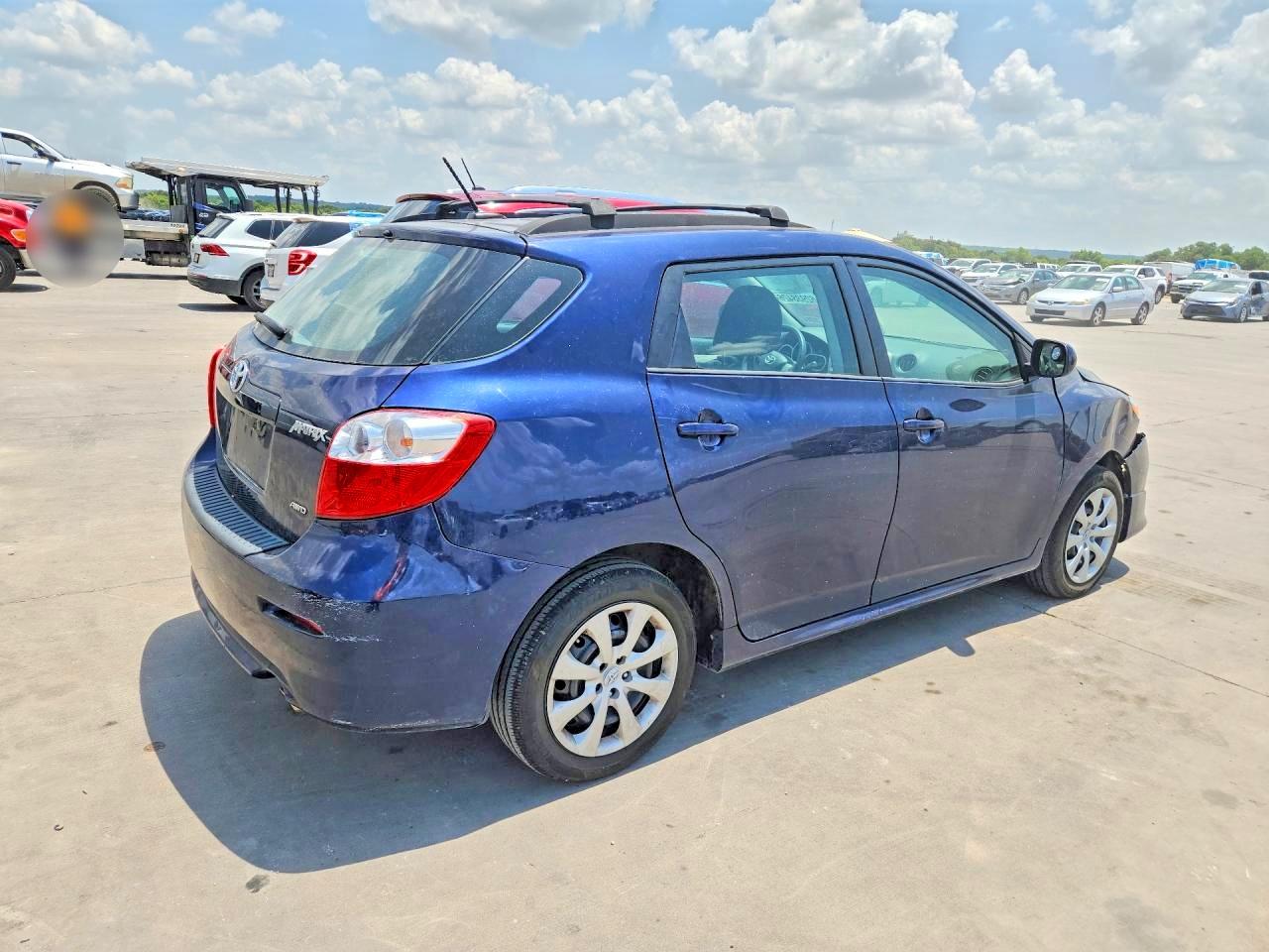 2011 Toyota Corolla Matrix S Blue vin: 2T1LE4EE8BC020659