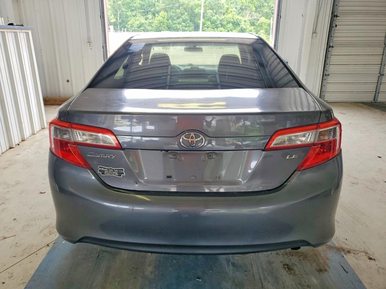 2012 Toyota Camry Le Gray vin: 4T1BF1FK7CU170239