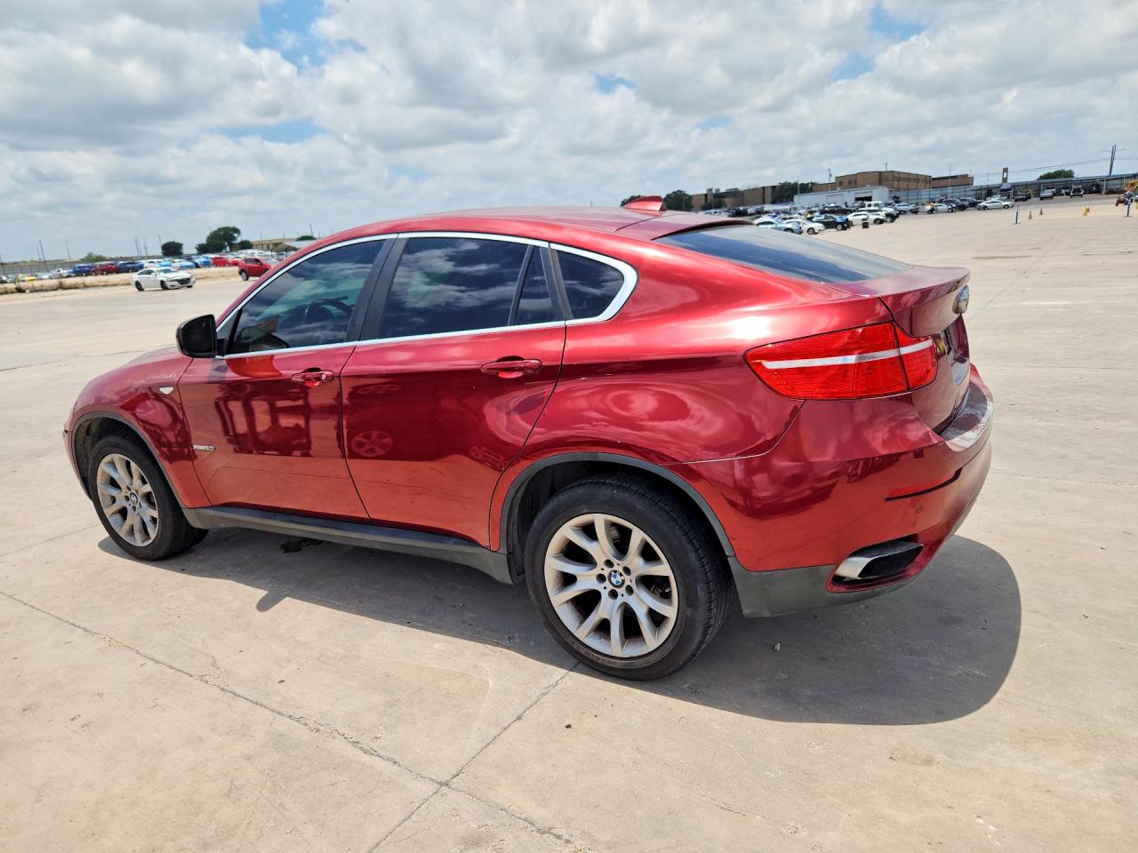 2010 Bmw X6 Xdrive50i Red vin: 5UXFG8C59ALZ94335