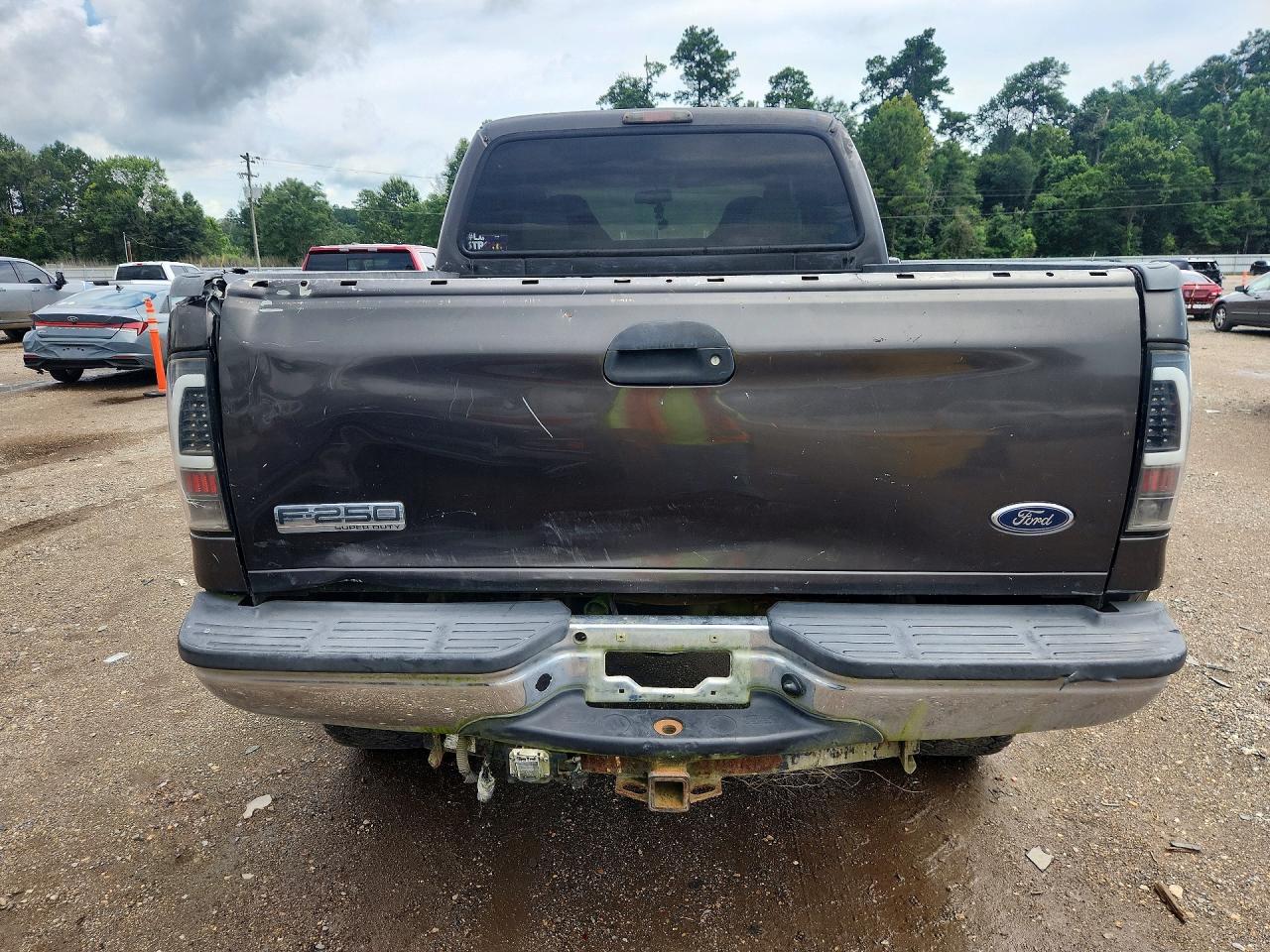 2007 Ford F250 Super Duty Gray vin: 1FTSW21P07EA40655