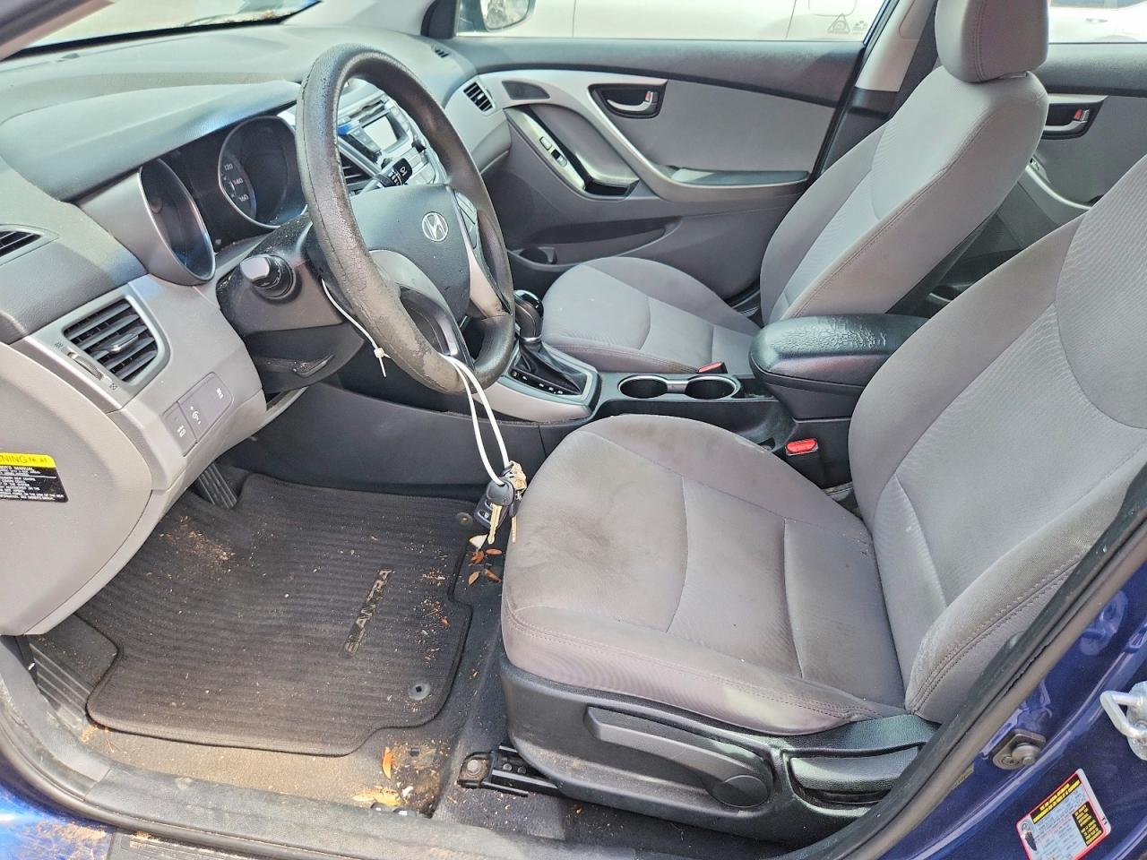 2015 Hyundai Elantra Se Blue vin: 5NPDH4AE0FH567879