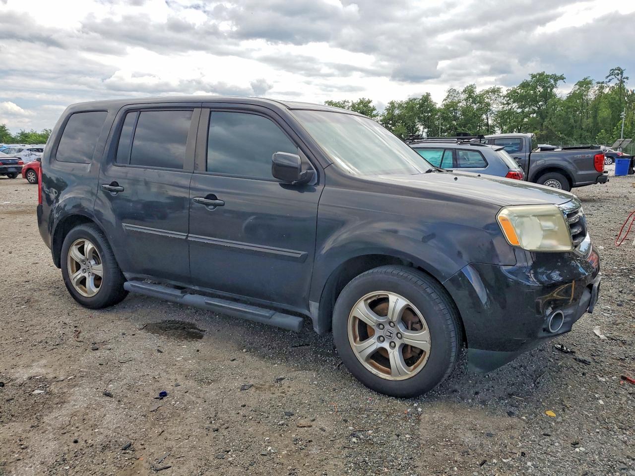 2012 Honda Pilot Exl Black vin: 5FNYF4H59CB010380