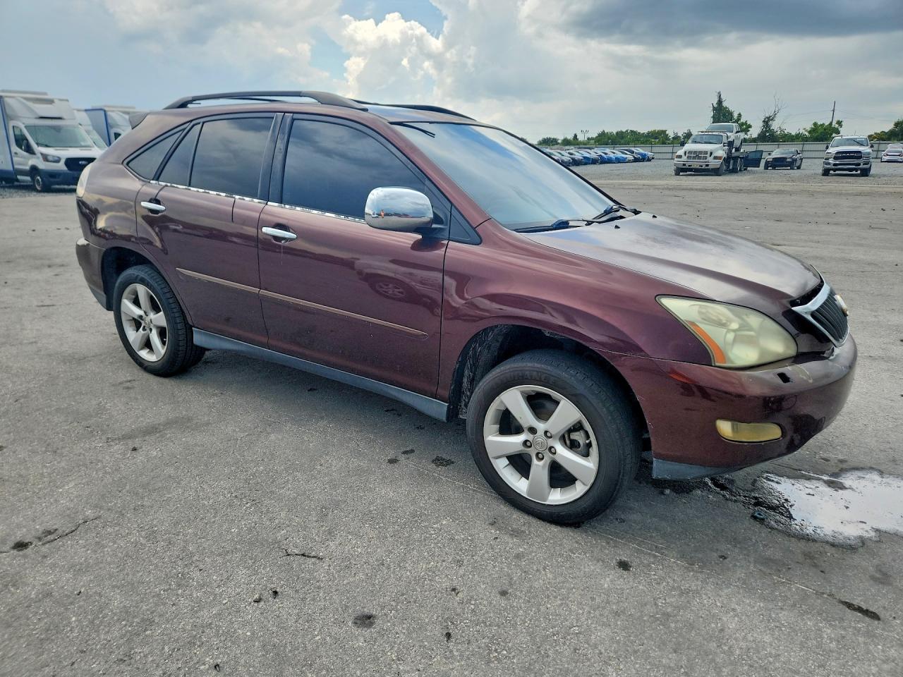 2008 Lexus Rx 350 Коричневый vin: JTJHK31U082851051
