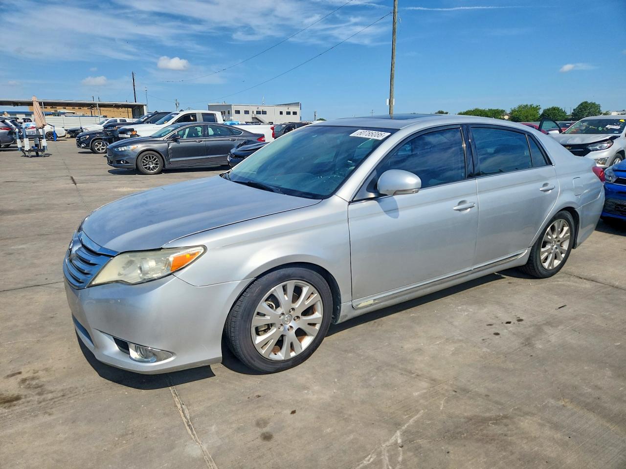 2011 Toyota Avalon Base Silver vin: 4T1BK3DBXBU409775