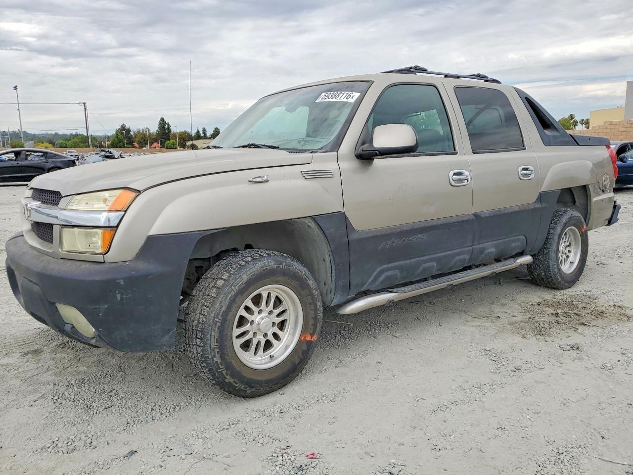 2003 Chevrolet Avalanche C1500 Tan vin: 3GNEC13T53G273144