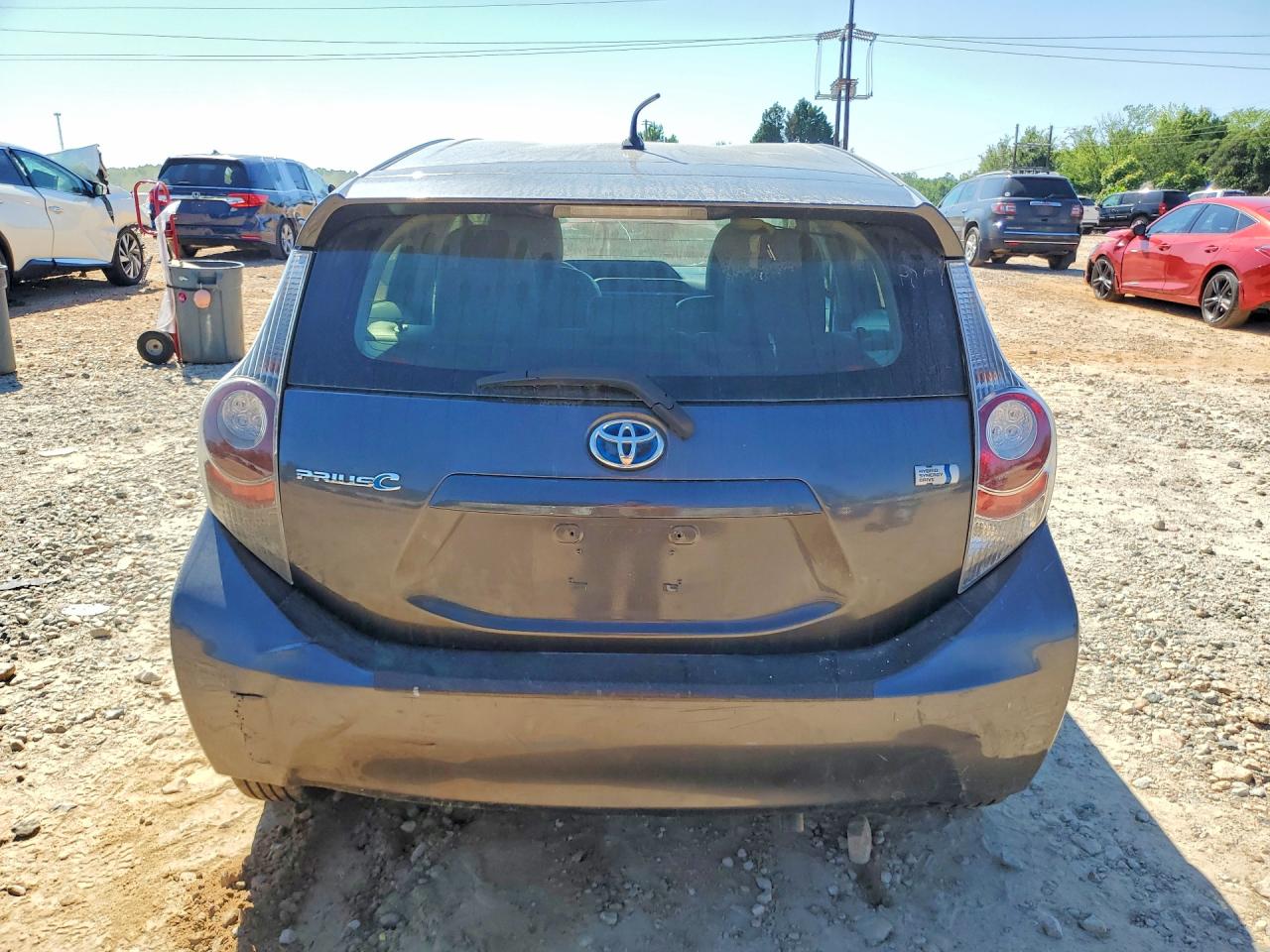 2013 Toyota Prius C One Gray vin: JTDKDTB38D1540010