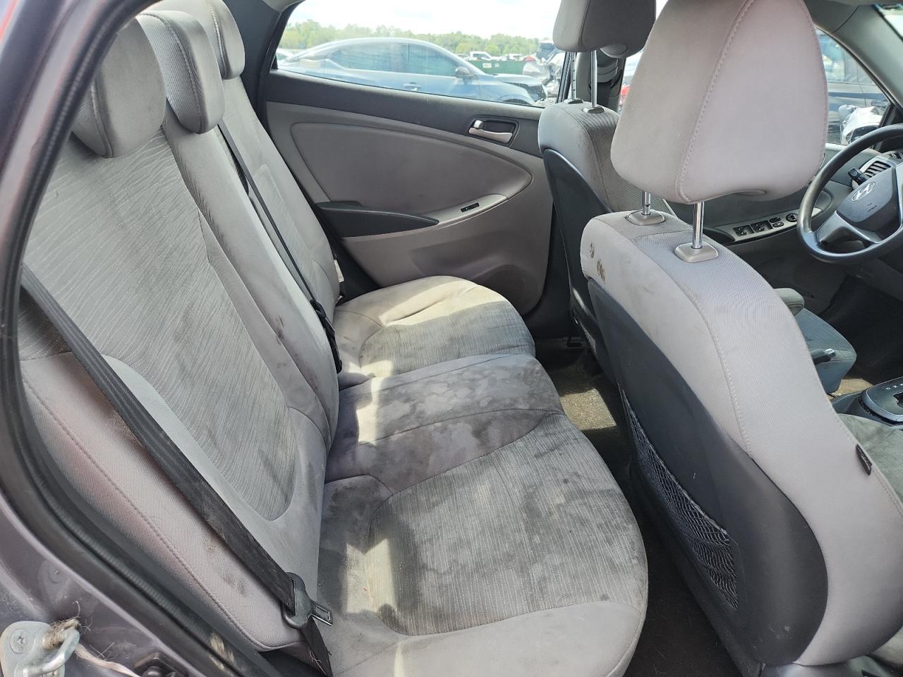2015 Hyundai Accent Gls Gray vin: KMHCT4AE8FU897992