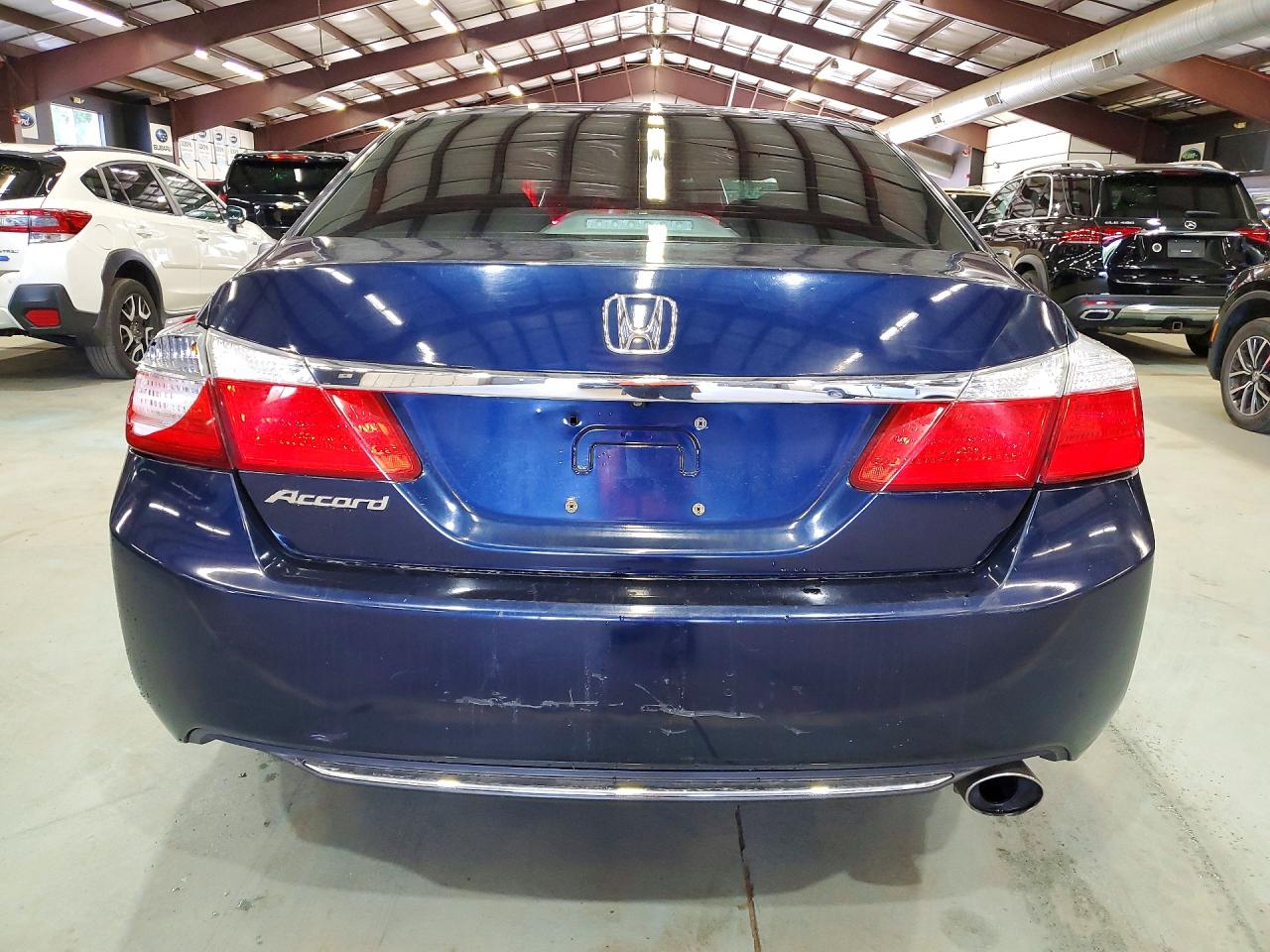 2014 Honda Accord Ex Синий vin: 1HGCR2F78EA018364