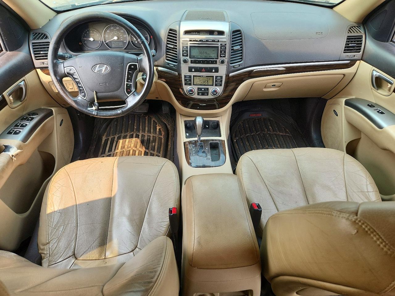 2011 Hyundai Santa Fe Limited Brown vin: 5XYZKDAG3BG010510
