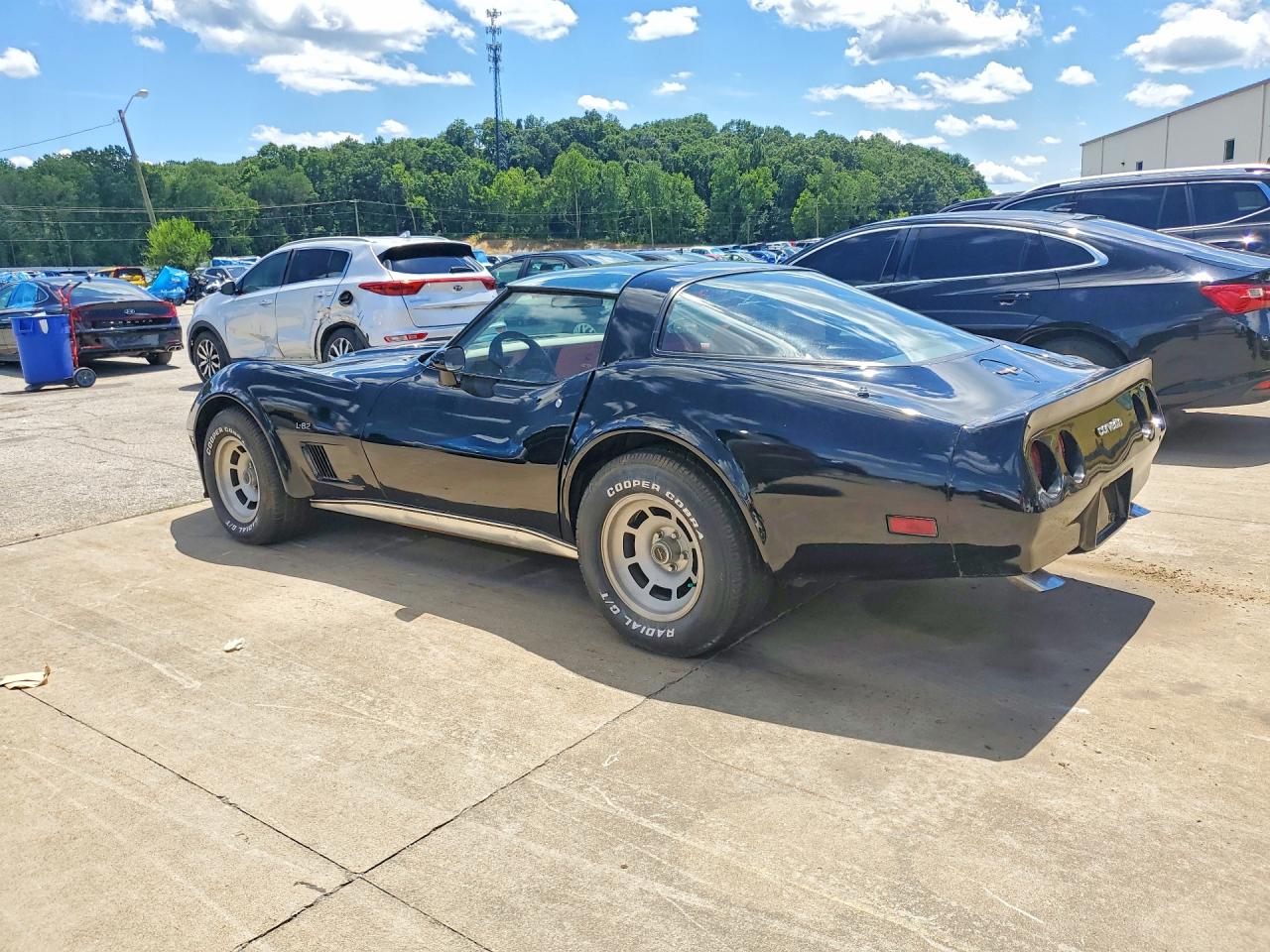 1980 Chevrolet Corvette Черный vin: 1Z876AS433561