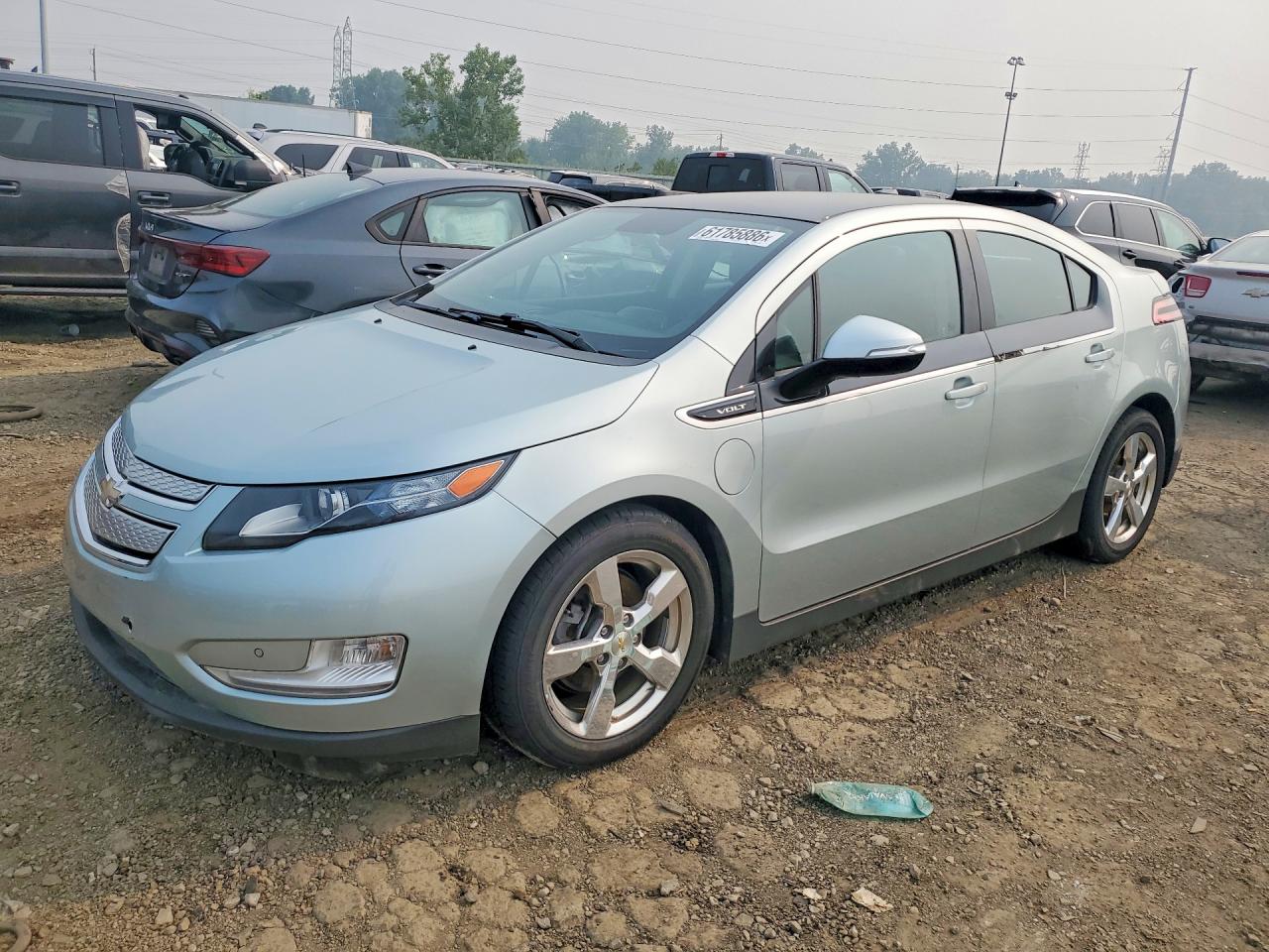 2011 Chevrolet Volt Silver vin: 1G1RD6E4XBU101576
