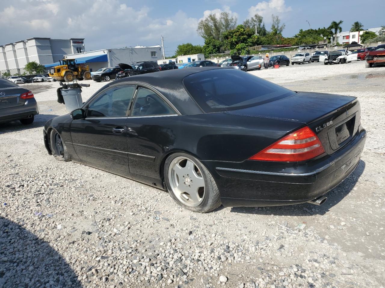 2000 Mercedes-benz Cl 500 Black vin: WDBPJ75J8YA002931