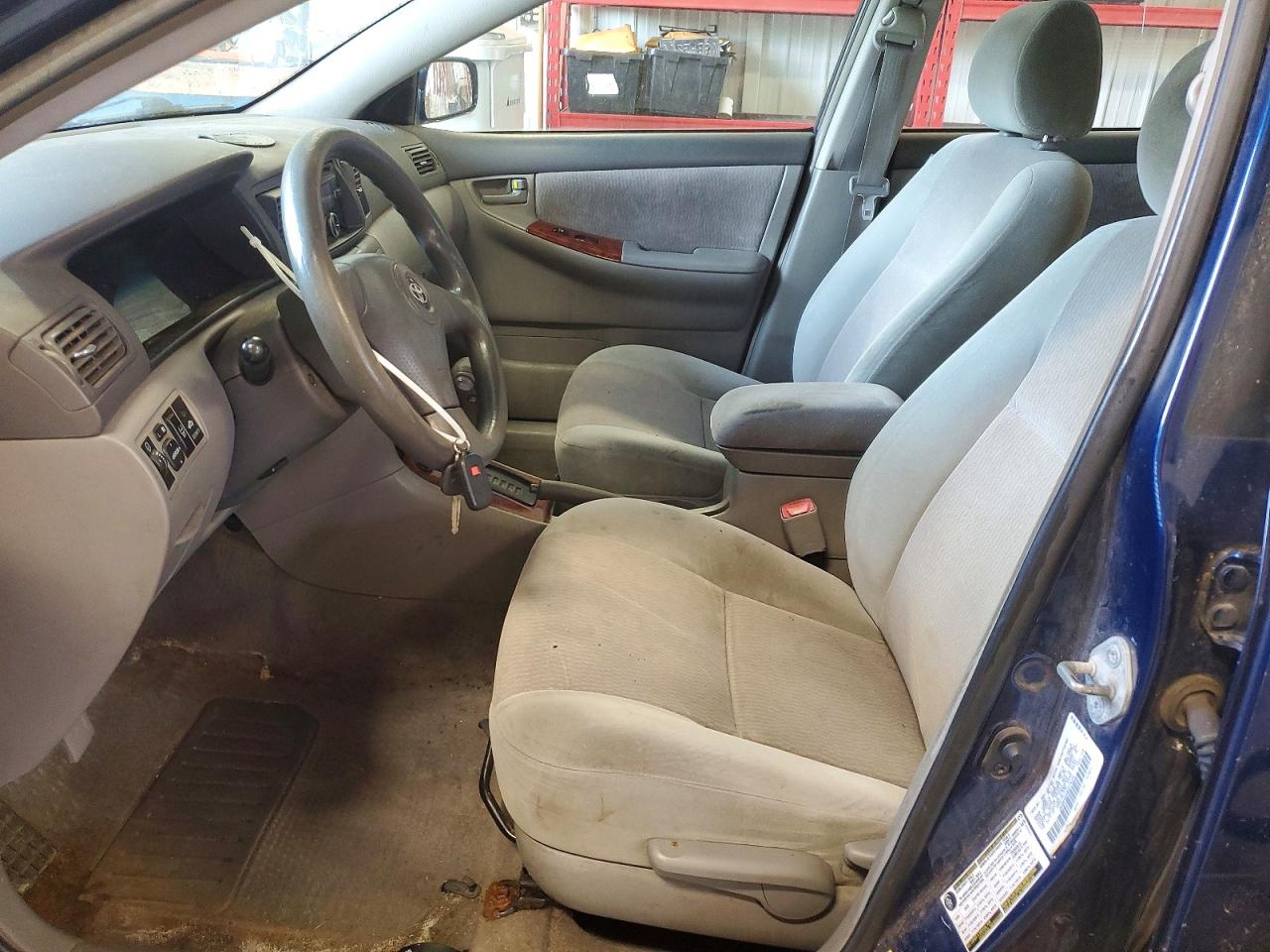 2008 Toyota Corolla Le Blue vin: 1NXBR30E68Z978109