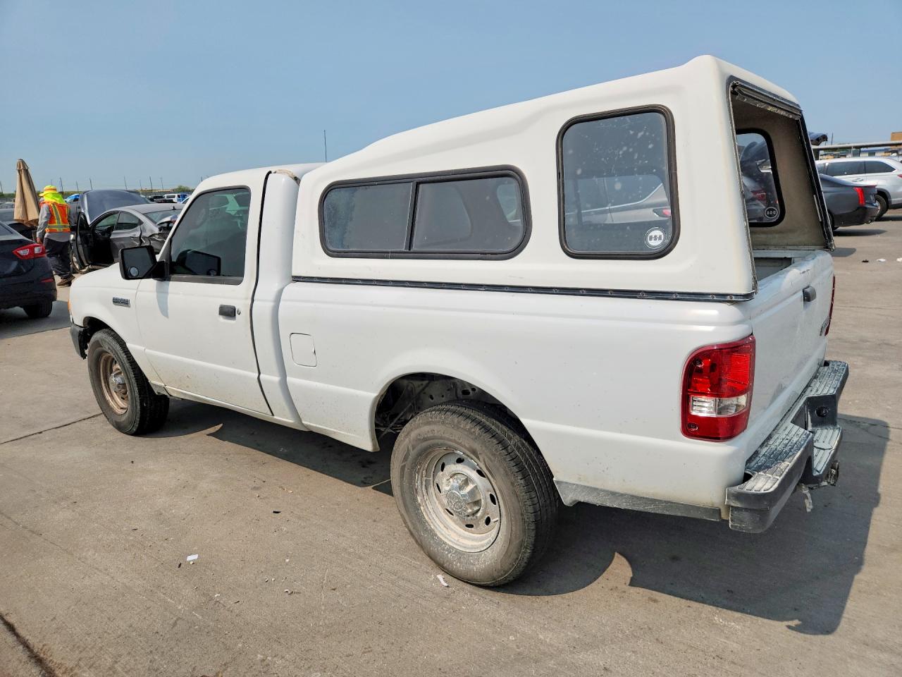 2011 Ford Ranger White vin: 1FTKR1AD5BPA80427