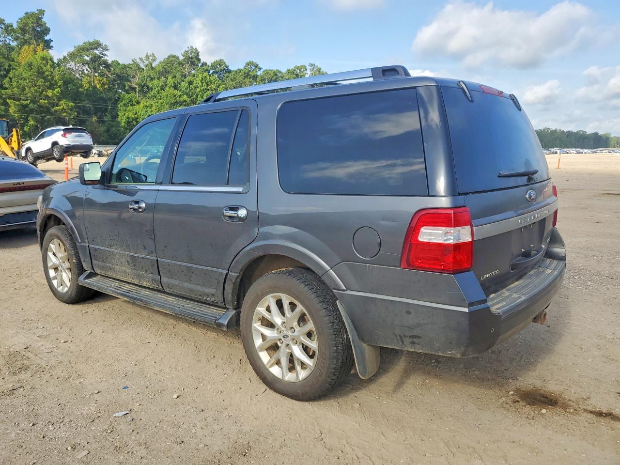 2015 Ford Expedition Limited Gray vin: 1FMJU1KT6FEF07353