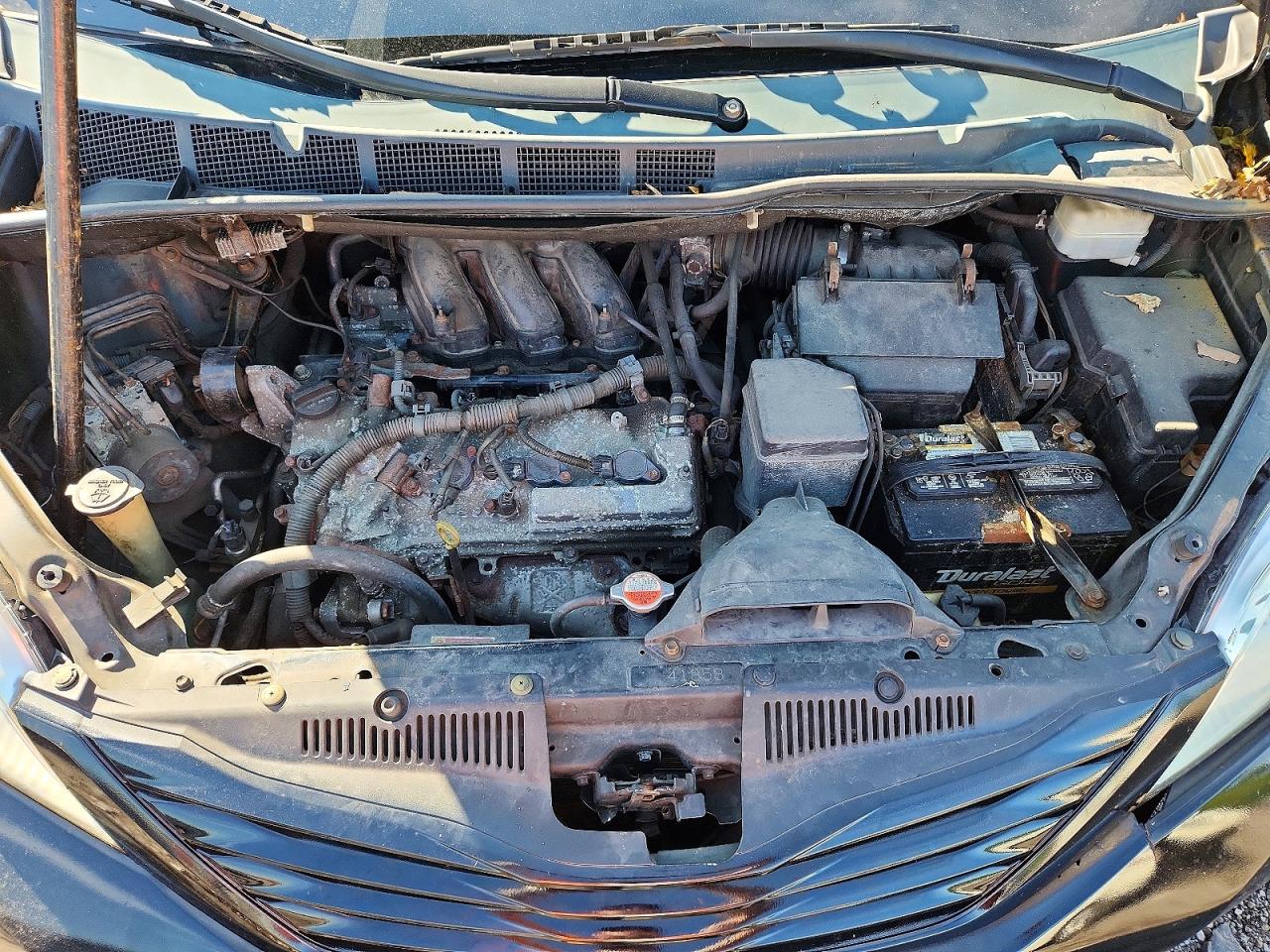 2014 Toyota Sienna L 7-passenger Черный vin: 5TDZK3DC9ES457319