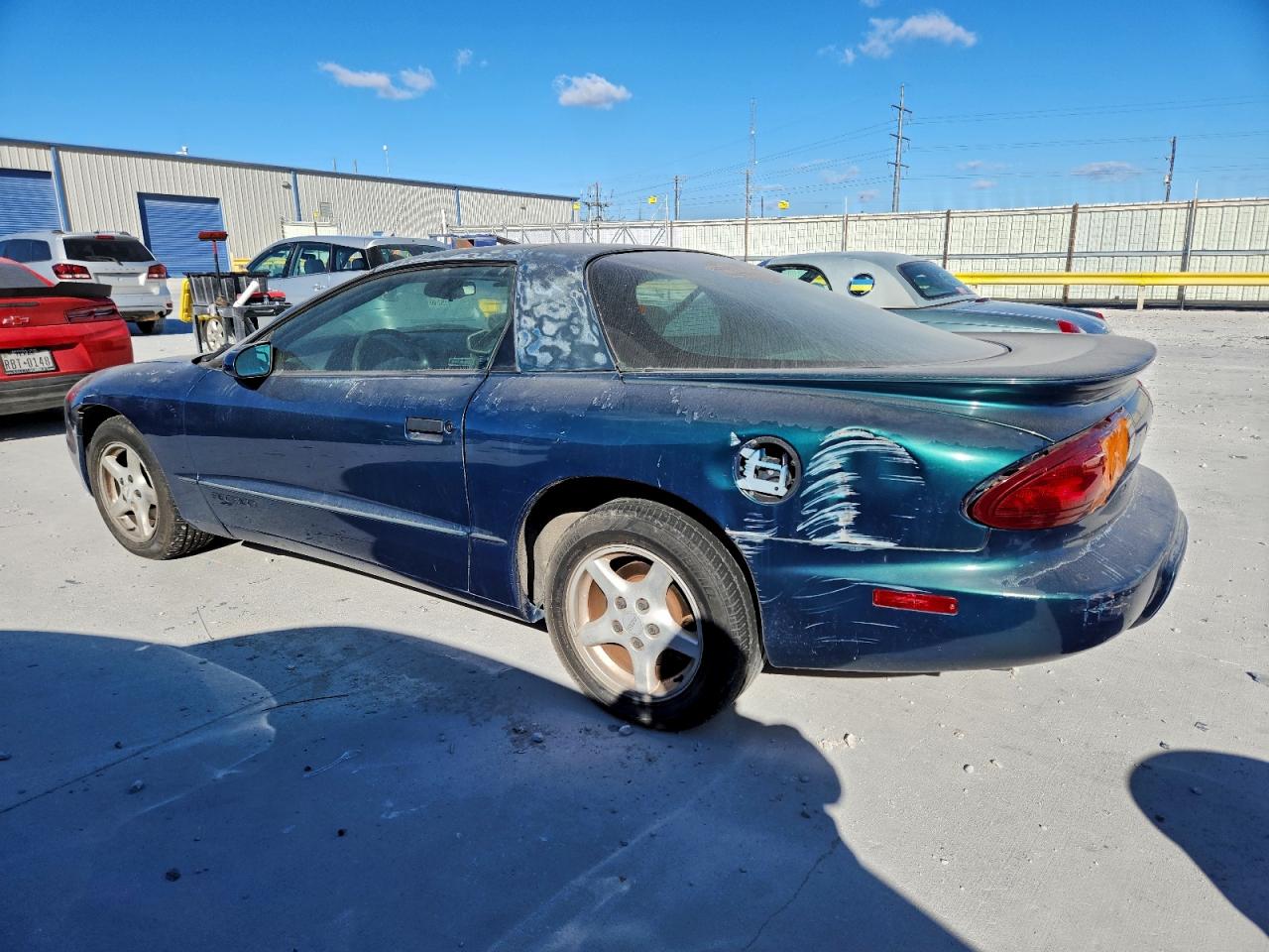 1997 Pontiac Firebird Зеленый vin: 2G2FS22K5V2212532