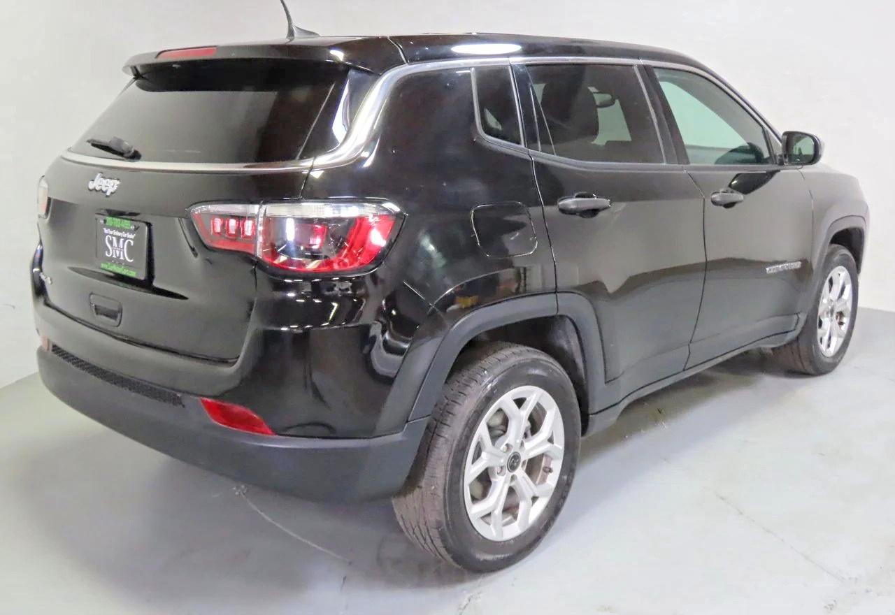 2025 Jeep Compass Sport Black vin: 3C4NJDAN7ST515037