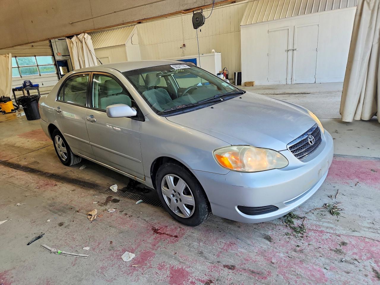 2006 Toyota Corolla Le Gray vin: JTDBR32E660077098