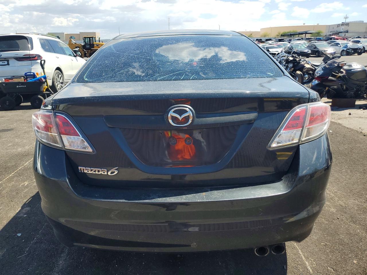 2012 Mazda 6 I Gray vin: 1YVHZ8DH0C5M32404