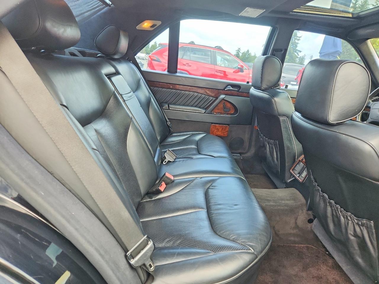 1993 Mercedes-benz 600 Sel Black vin: WDBGA57E2PA103644