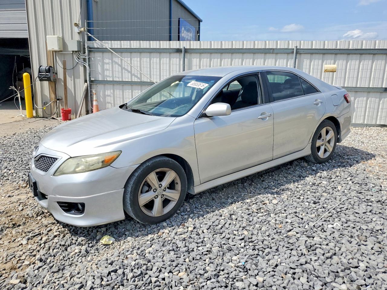2010 Toyota Camry Se Silver vin: 4T1BF3EK6AU503749