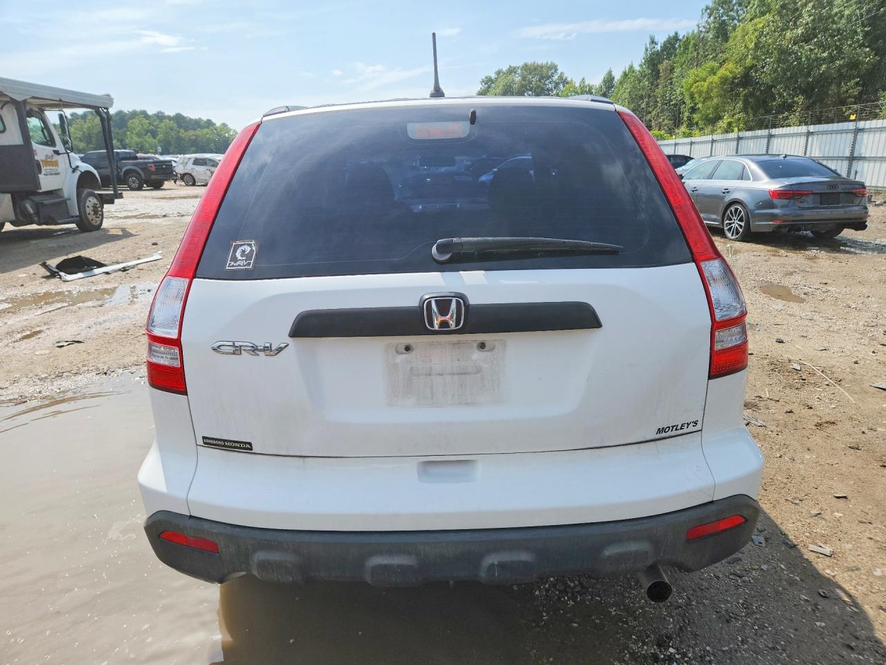 2007 Honda Cr-v Lx Белый vin: JHLRE38387C023062