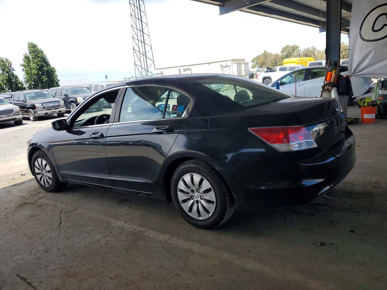 2010 Honda Accord Lx Black vin: 1HGCP2F3XAA121606