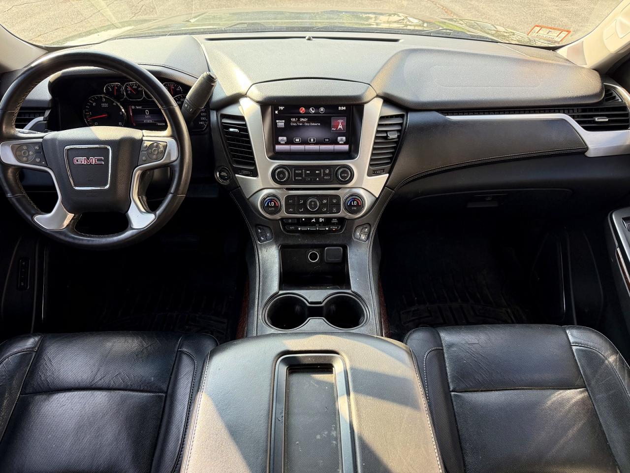 2015 Gmc Yukon Slt Black vin: 1GKS2BKC7FR192922